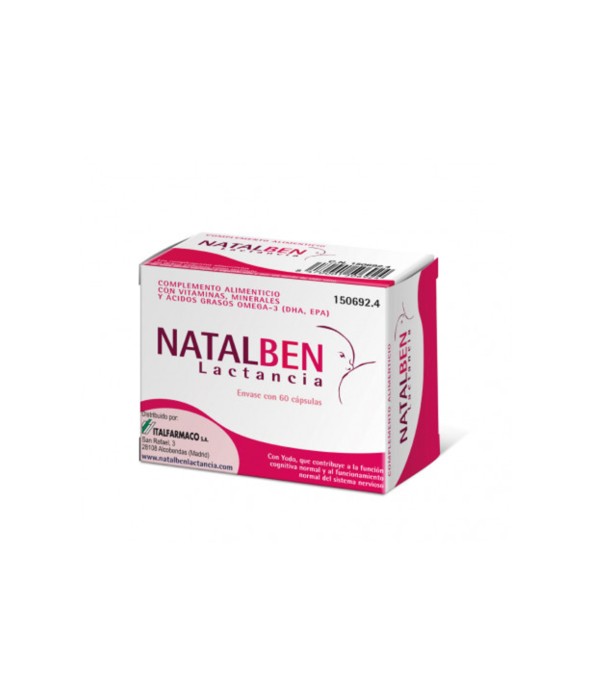 Natalben Lactancia 60 Cápsulas | Dietética y nutrición | Farmaelglobo