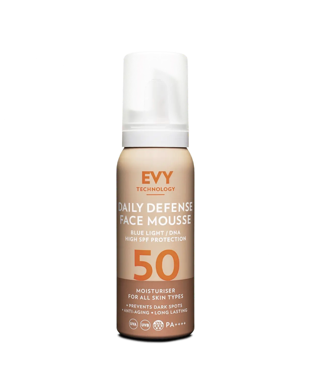Evy Facial Daily Defense Mousee SPF50